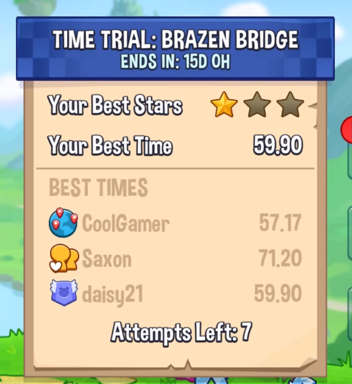 New Game Mode - Time Trial!